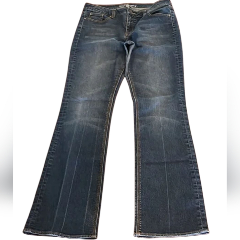 New York & Co. Women's Boot Cut Blue Flared Jeans